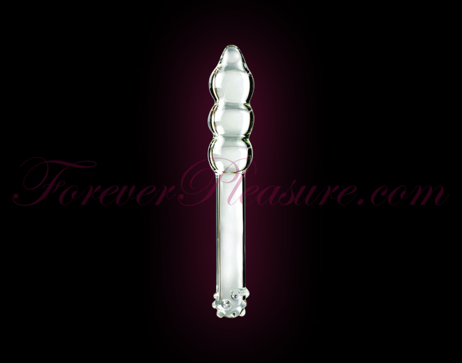 Icicles No.10 Hand Blown Glass Massager - Clear Icicles No.10 Hand Blown Glass Massager - Clear