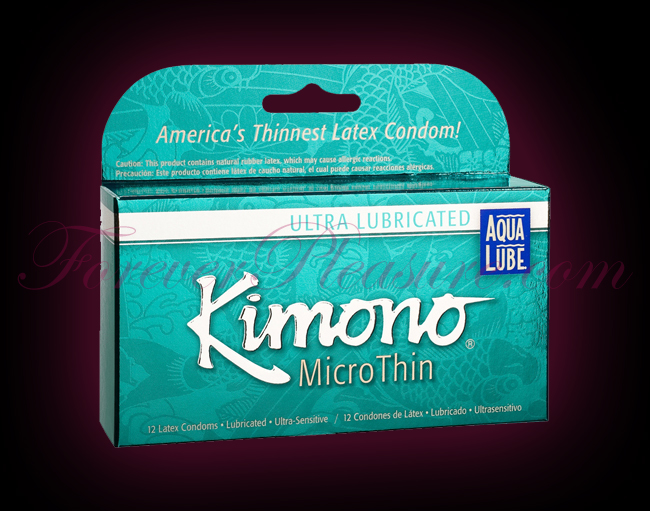 Kimono Micro Thin - Aqua Lube (12 Pack)