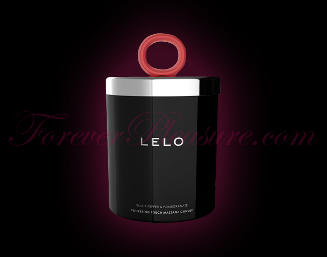 Lelo Massage Candle - Black Pepper and Pomegrante