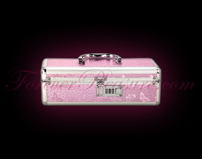 Lockable Toy Case Medium - Pink
