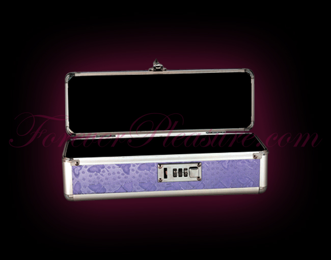 Lockable Toy Case Medium - Purple