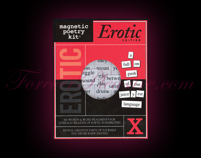 Magnetic Poetry Kit: Erotic Editon