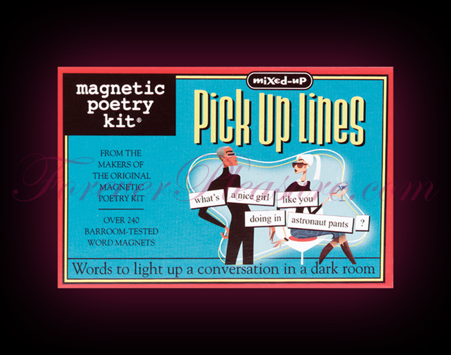 Magnetic Poetry Kit: Mixed Up Pick-Up Lines