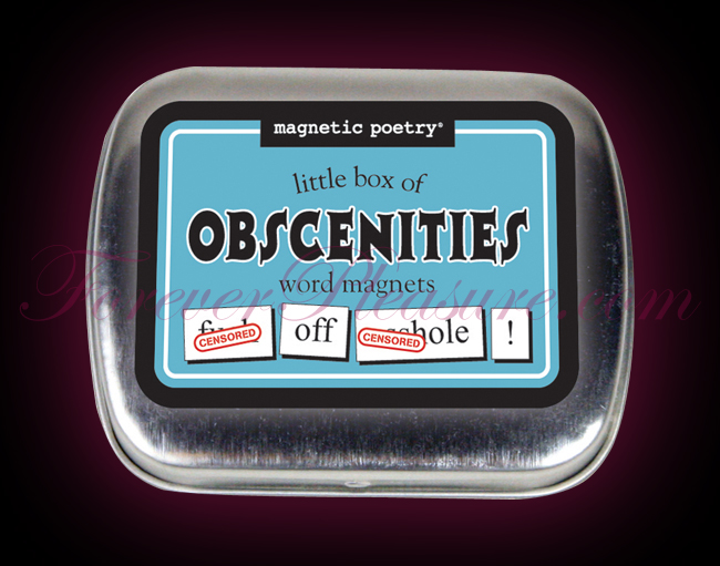 Magnetic Poetry - Little Box of Obscenities