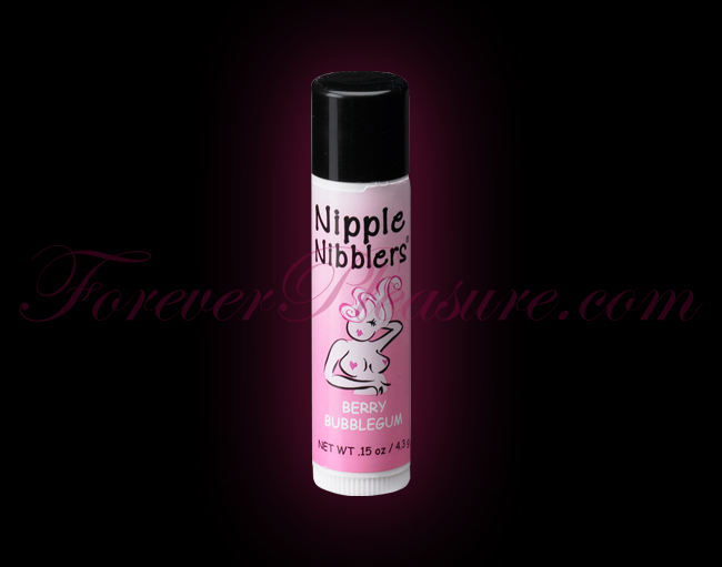 Nipple Nibblers Lip Balm Berry Bubble Gum (.15oz)