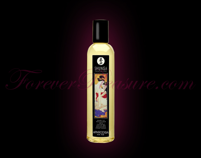 Shunga Erotic Massage Oil - Aphrodisia Rose