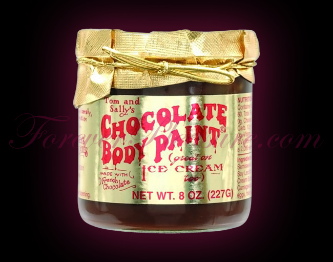 Tom & Sally's Chocolate Body Paint (8oz jar)