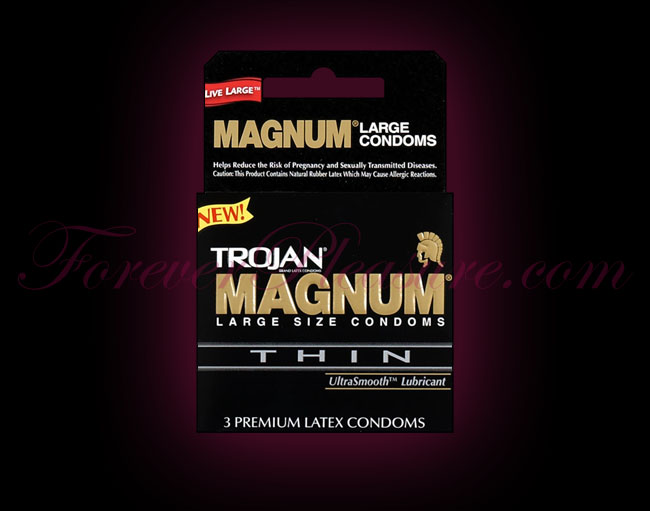 Trojan Magnum Thin (3 Pack)