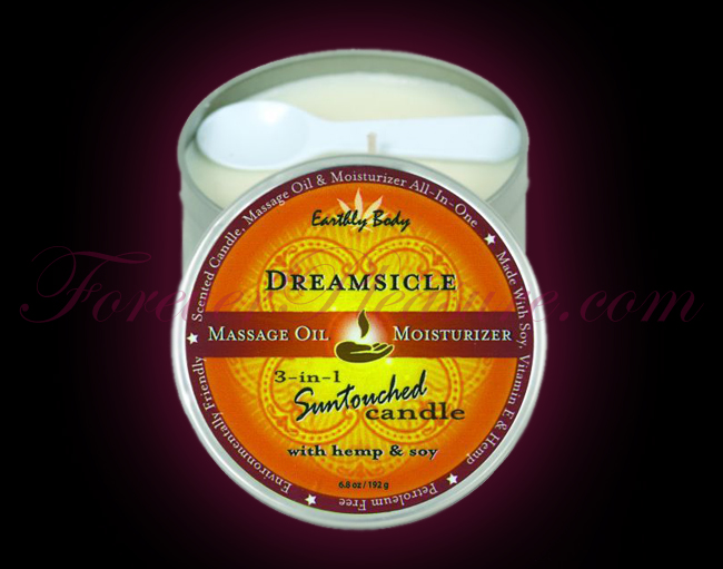 Earthly Body 3-in-1 Suntouched Candle - Dreamsicle (6oz)