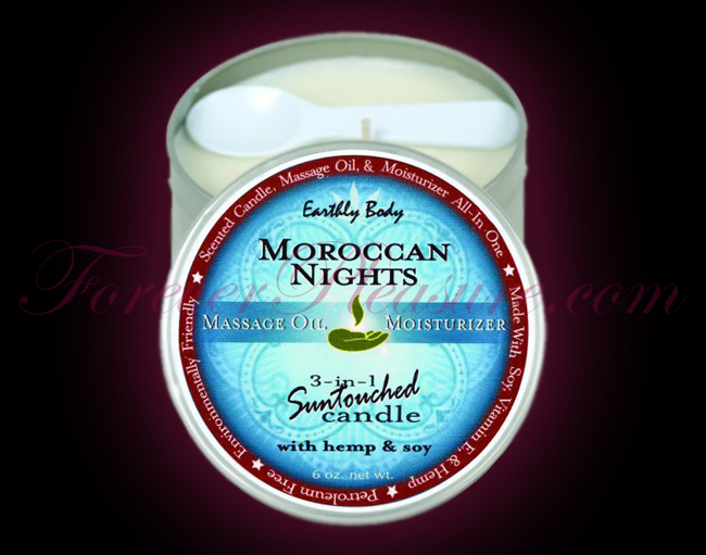 Earthly Body 3-in-1 Suntouched Candle - Morrocan Nights (6oz)