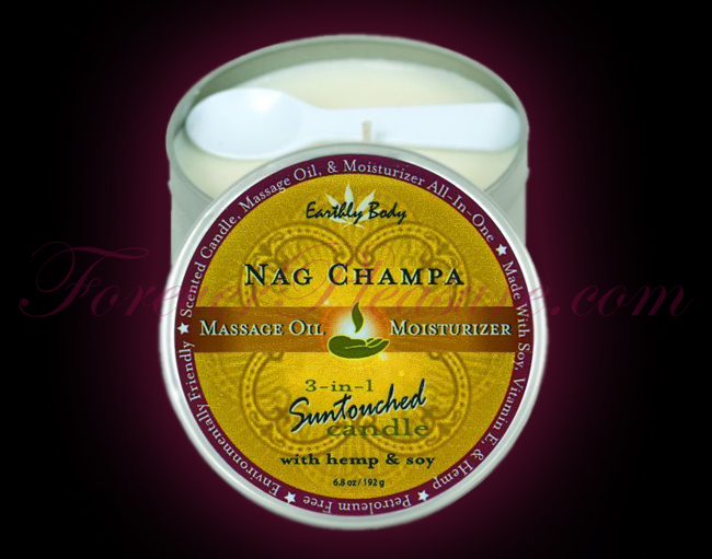 Earthly Body 3-in-1 Suntouched Candle - Nag Champa (6oz)