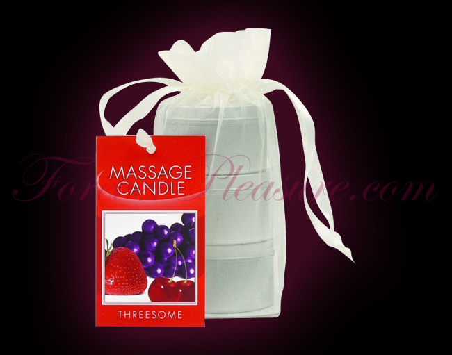 Earthly Body Massage Candle Trio Gift Set - Threesome