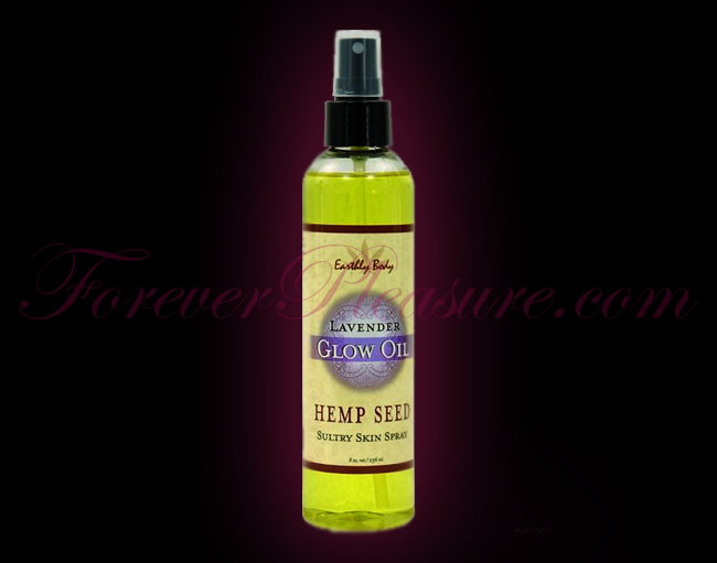 Earthly Body Glow Massage Oil - 8oz Lavender