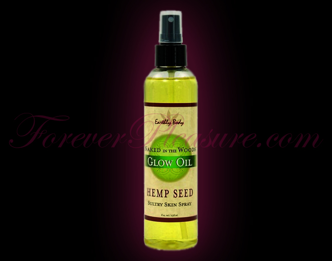 Earthly Body Glow Massage Oil - 8oz Naked In The Woods