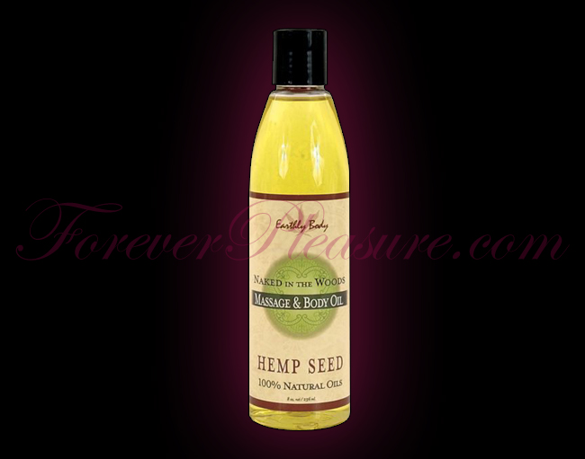 Earthly Body Massage & Body Oil - 8oz Naked In The Woods