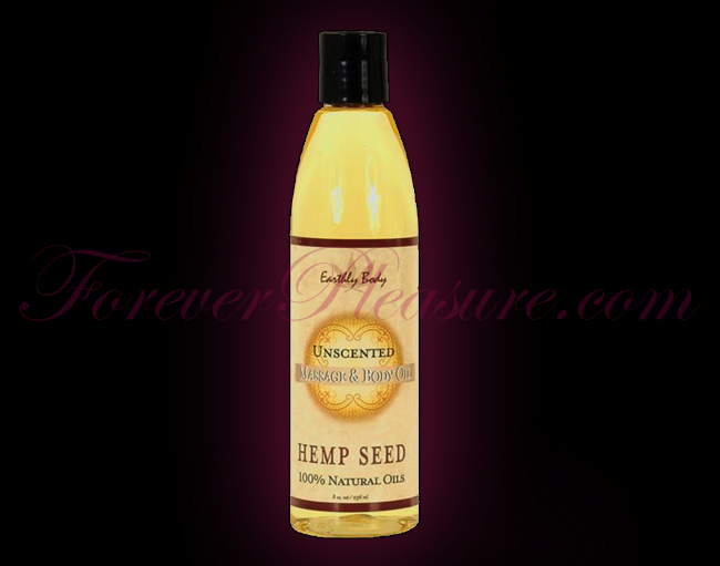 Earthly Body Massage & Body Oil - 8oz Unscented