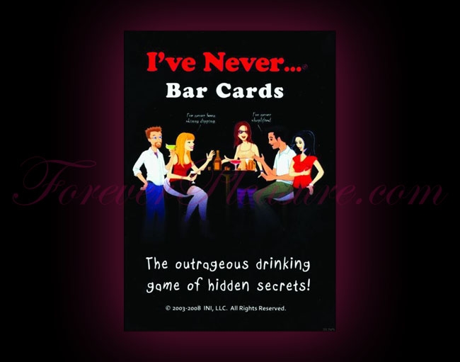 I've Never... Bar Cards