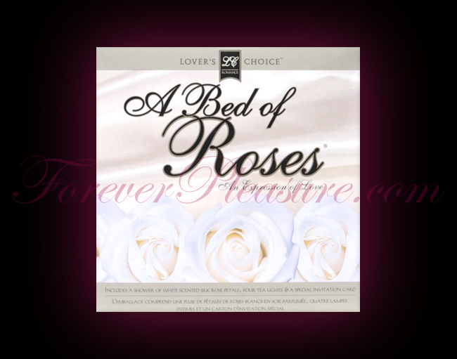 Lover's Choice A Bed Of Roses Kit - White