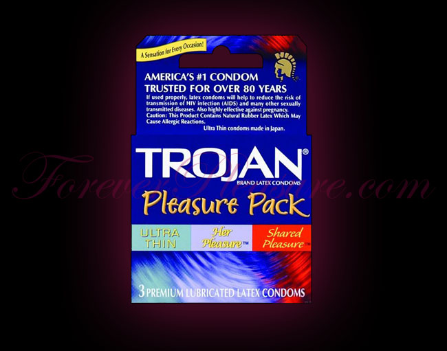 Trojan Pleasure Pack (3 Pack)
